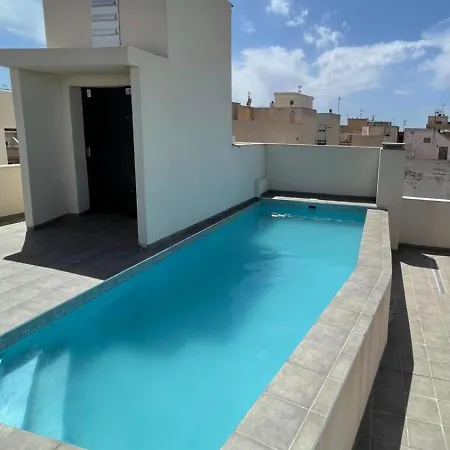 With A Rooftop Pool
